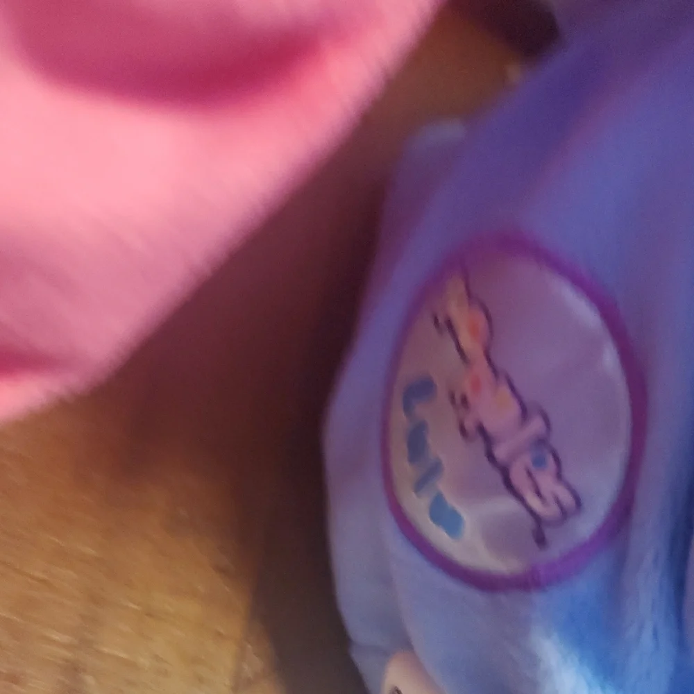 Fluffy Friends Plush Pet Toys - Pink and Blue